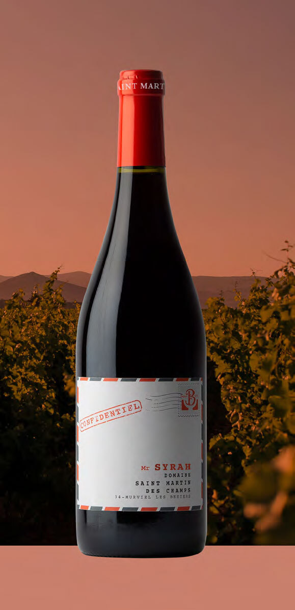 PGI Pays d'Oc red Syrah Confidentiel